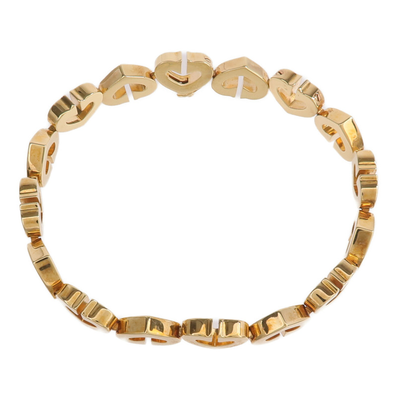CARTIER 18K黃金Heart Bracelet手鏈-3