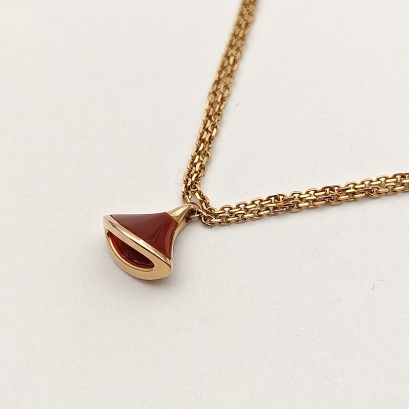 BVLGARI DIVASDREAM小扇子手鏈18K玫瑰金/紅玉髓S-M碼-2