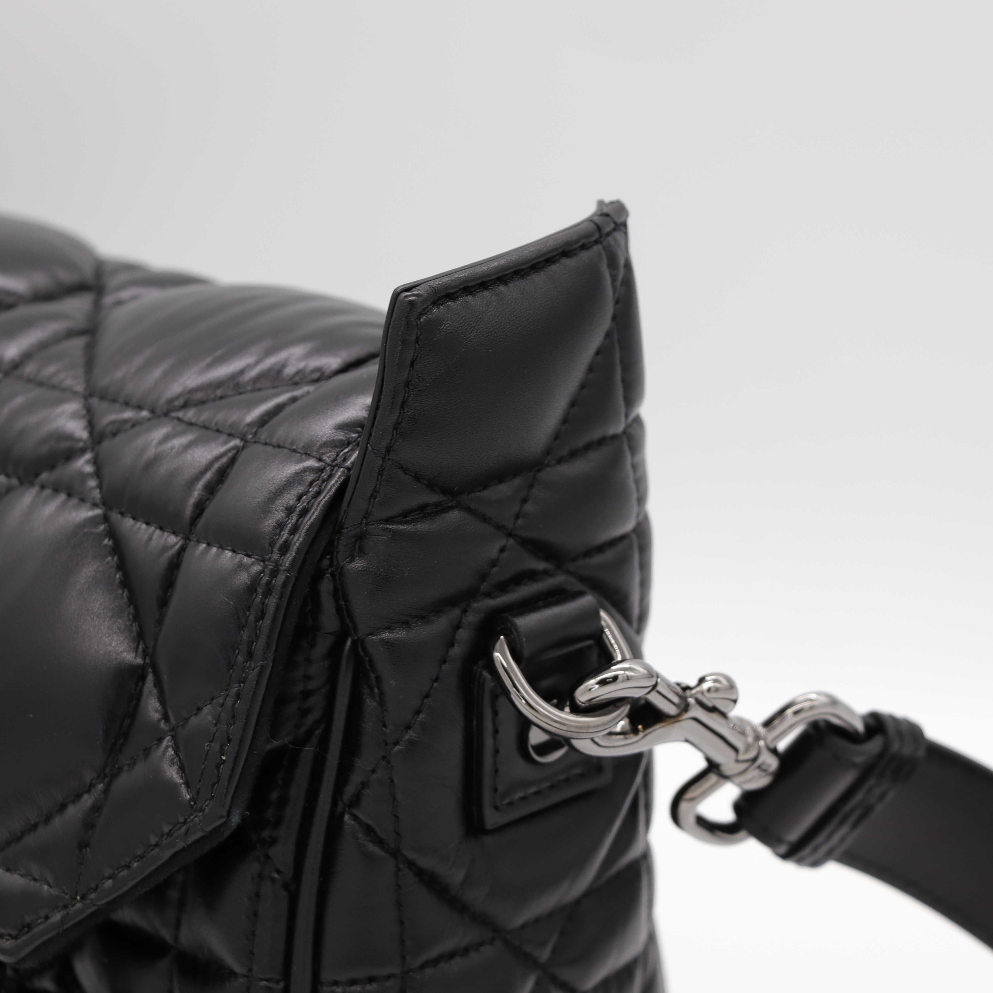 Dior Camp Bag 黑牛皮包-4