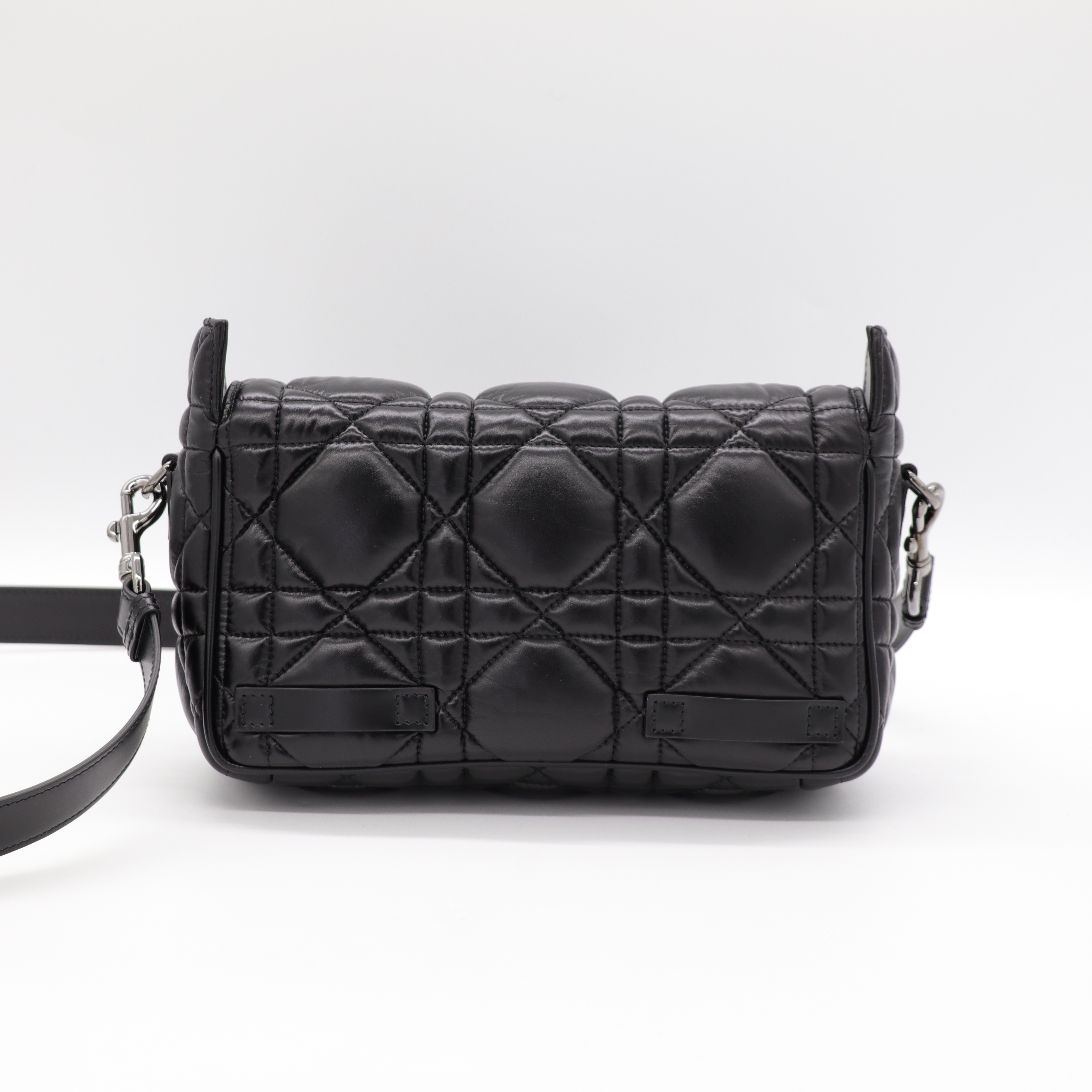 Dior Camp Bag 黑牛皮包-5