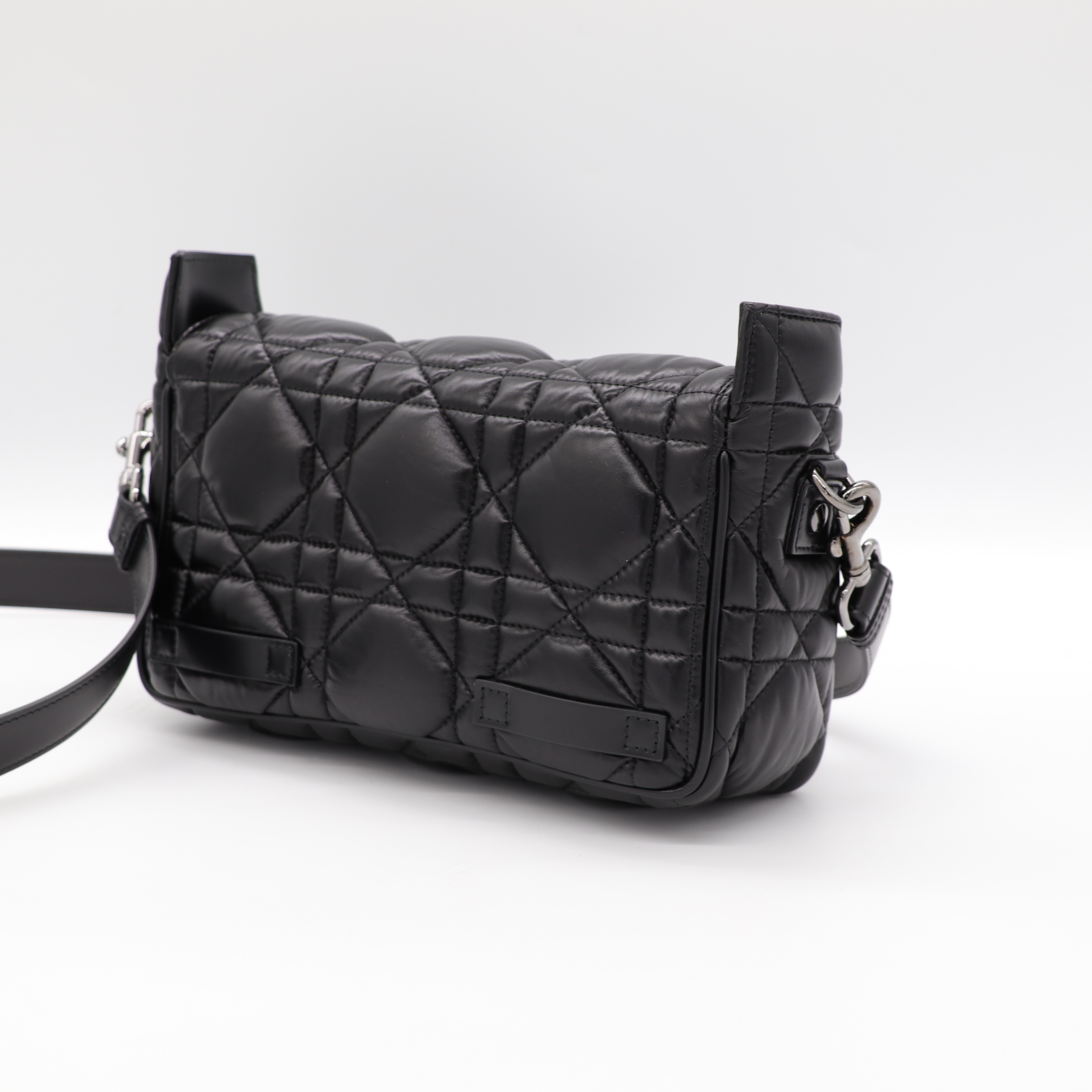 Dior Camp Bag 黑牛皮包-6