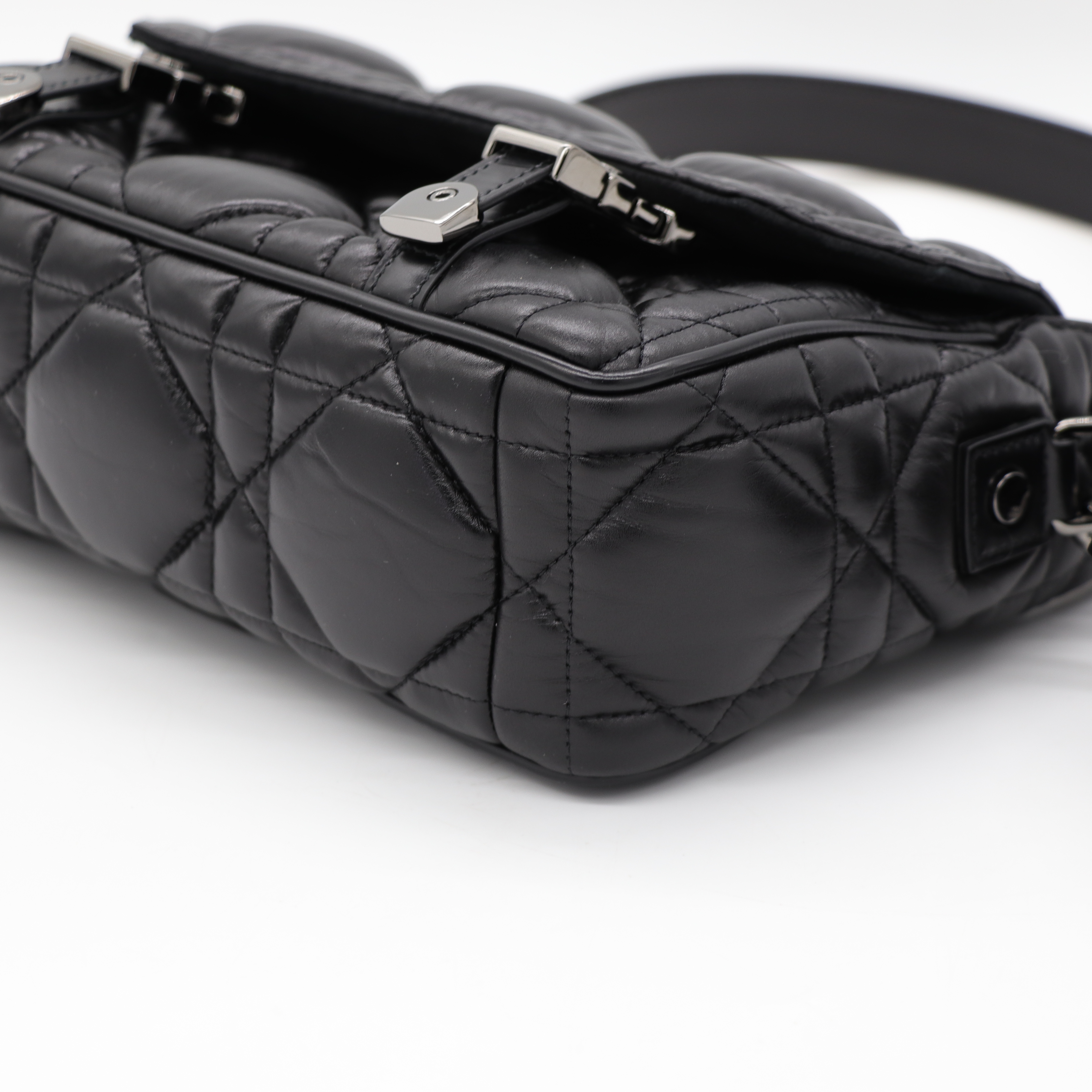 Dior Camp Bag 黑牛皮包-10