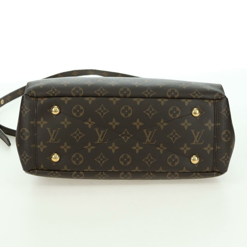 【日本直送】路易威登 Monogram Pallas MM 手提包 2way 黑色 M42756 LV 正品 176310SAV-4