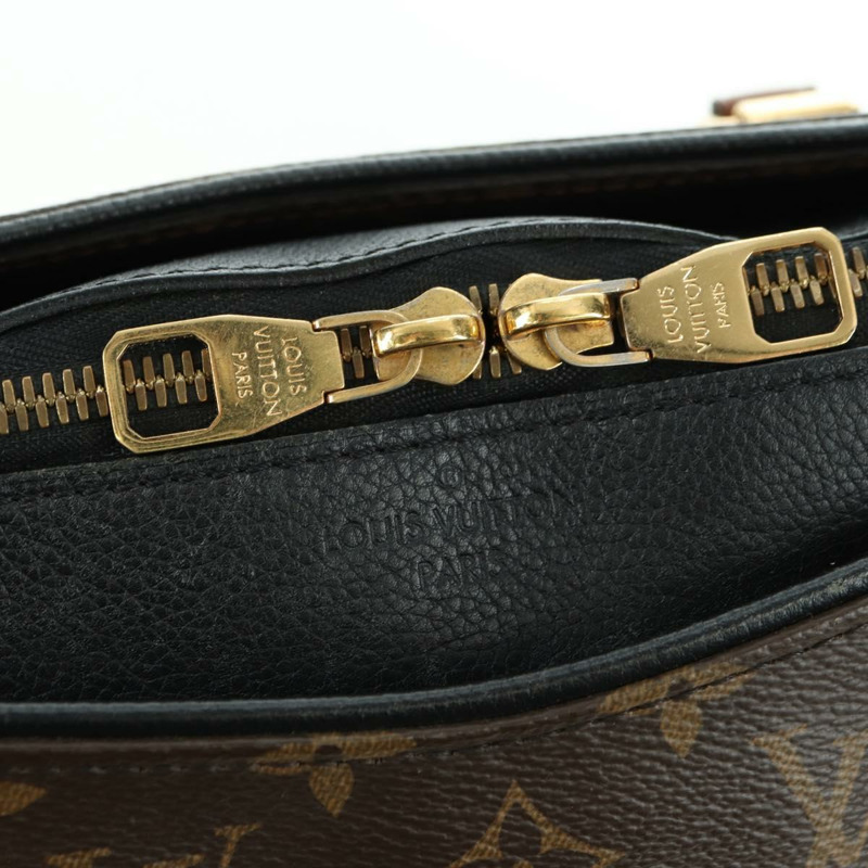 【日本直送】路易威登 Monogram Pallas MM 手提包 2way 黑色 M42756 LV 正品 176310SAV-21