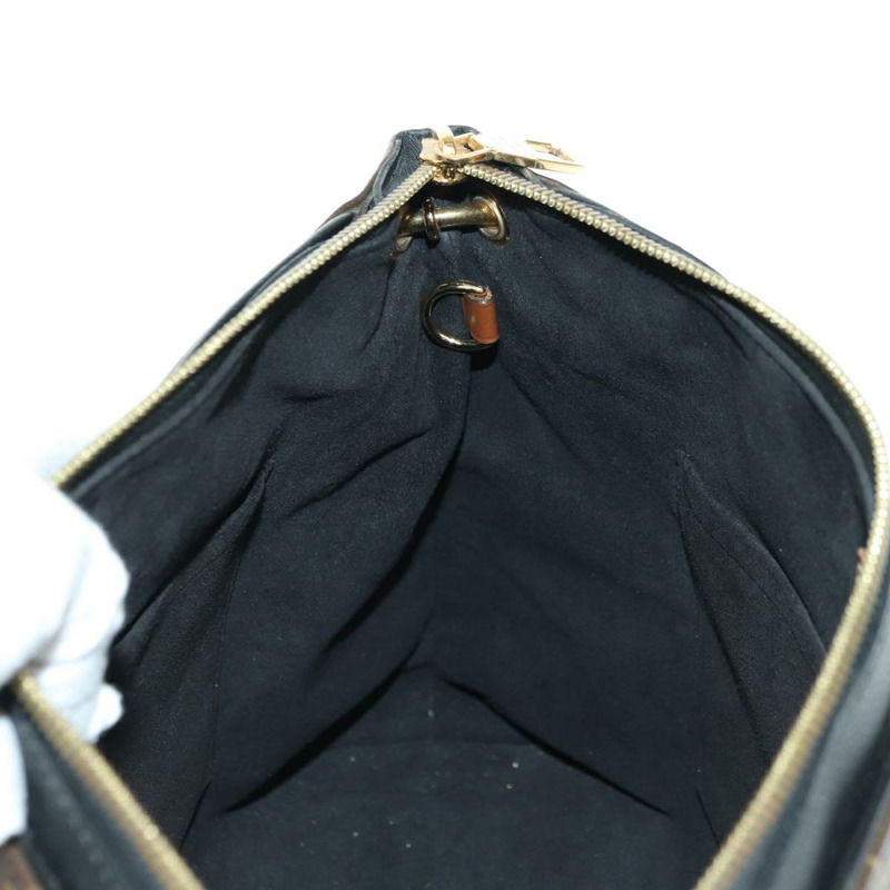 【日本直送】路易威登 Monogram Pallas MM 手提包 2way 黑色 M42756 LV 正品 176310SAV-23
