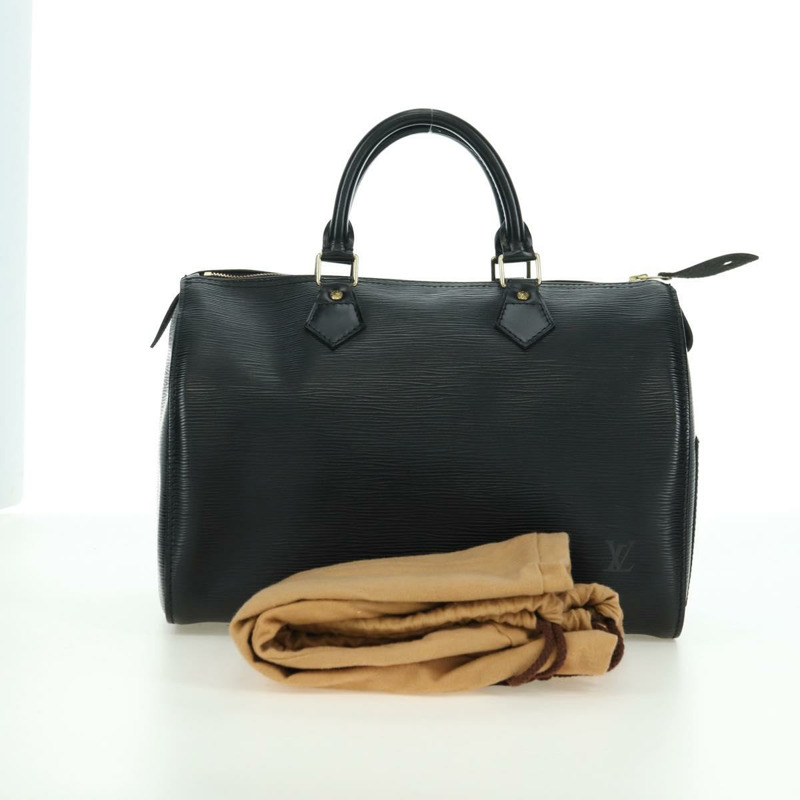 【日本直送】路易威登 Epi Speedy 30 手提包 Noir 黑色 M43002 LV 正品 176283SAV-11