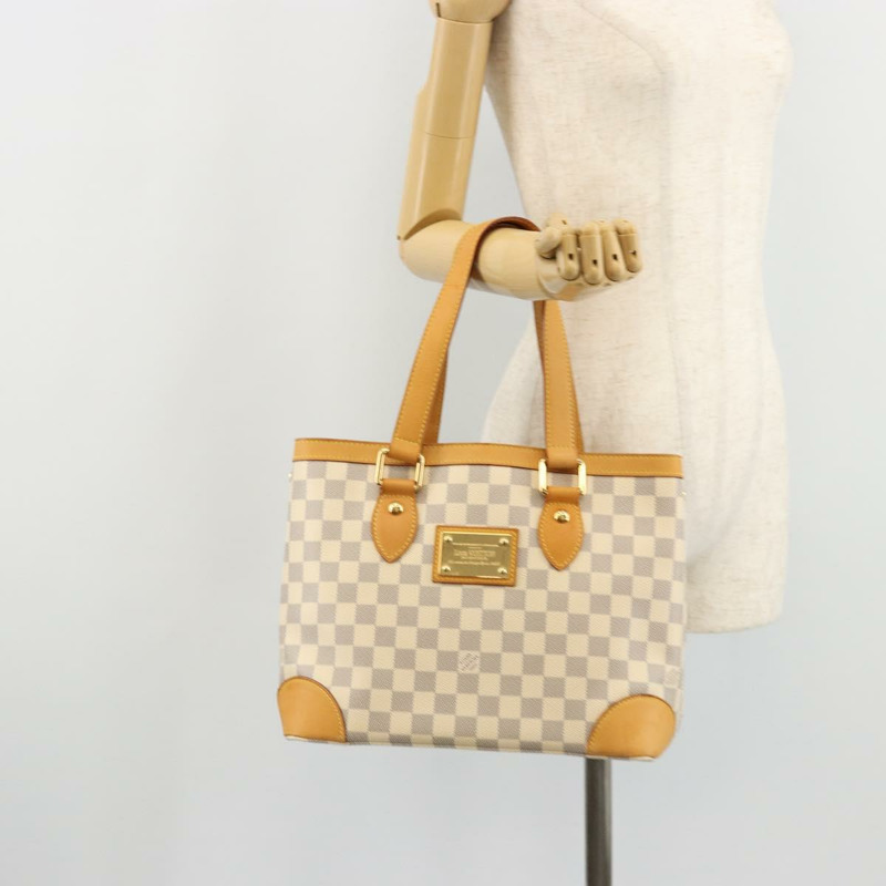 【日本直送】路易威登 Damier Azur Hampstead PM 手提包 N51207 LV Auth ep14336A-23