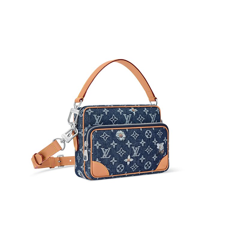 Nil 牛仔布手提包-1