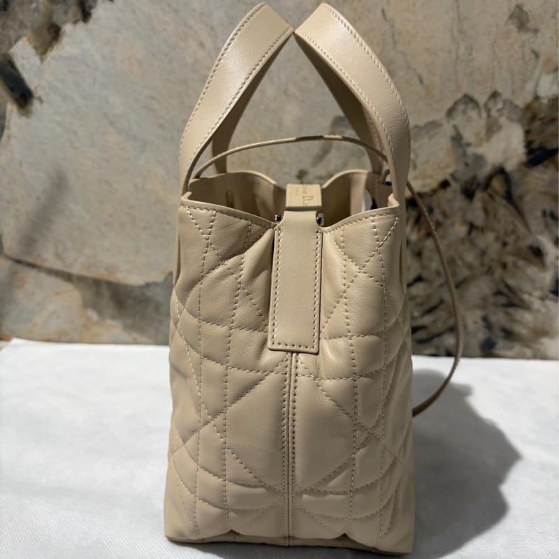 Dior沙丘褐小牛皮Toujours水桶側背包-2