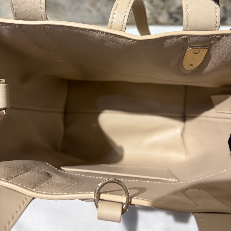 Dior沙丘褐小牛皮Toujours水桶側背包-9