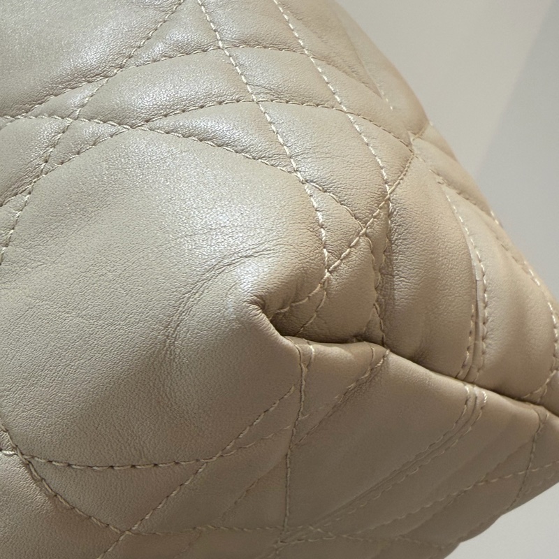 Dior沙丘褐小牛皮Toujours水桶側背包-15