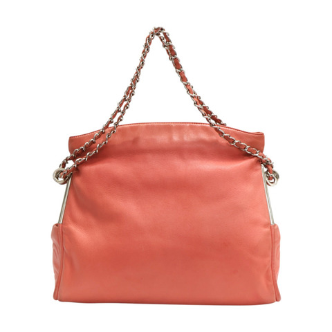 粉色 羊皮 Ultimate Soft Hobo 肩背包 A28573【CHANEL 香奈兒】 A28573