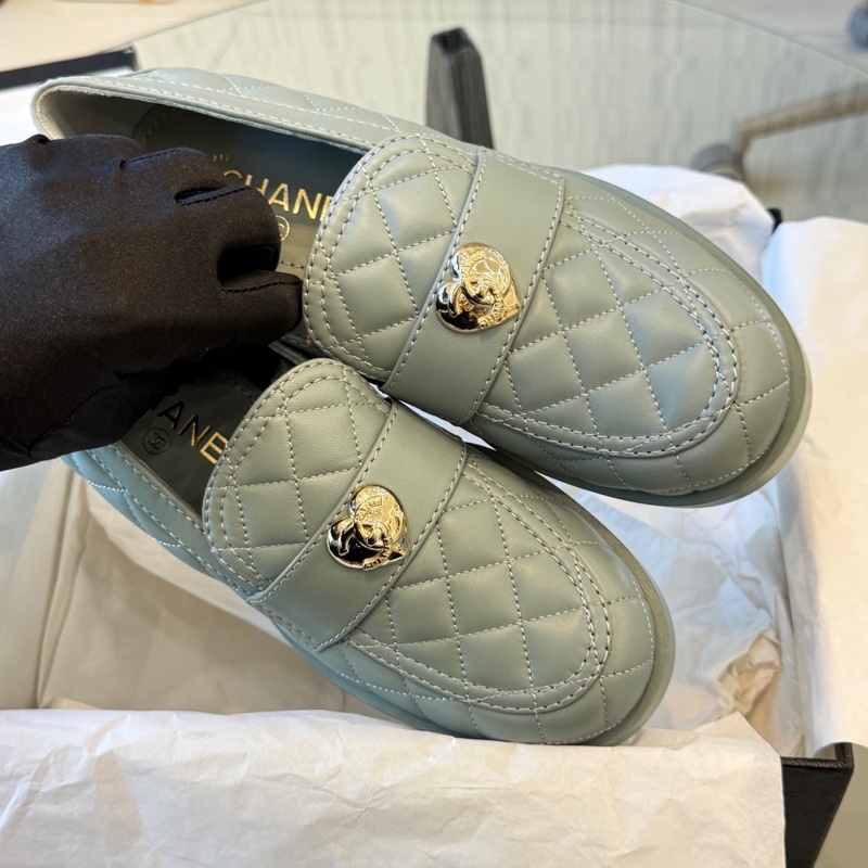 閒置未使用CHANEL香奈兒 樂福鞋 尺碼38碼：S印-3