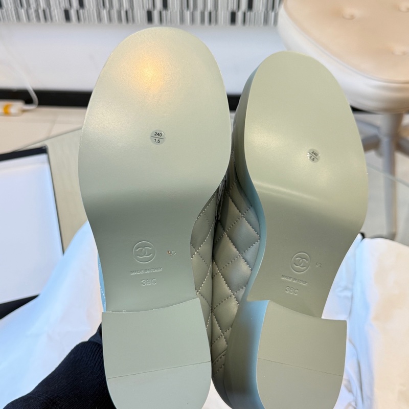 閒置未使用CHANEL香奈兒 樂福鞋 尺碼38碼：S印-4