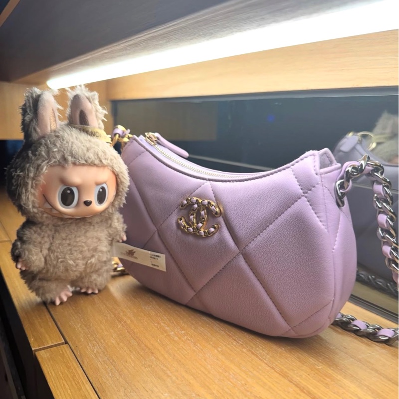 紫19 WOC (Wallet on Chain) 彎月包-8