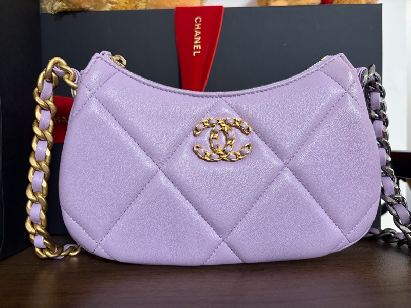 紫19 WOC (Wallet on Chain) 彎月包-9