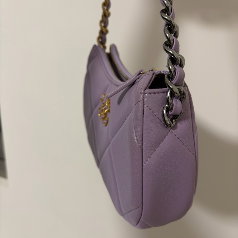 紫19 WOC (Wallet on Chain) 彎月包-14