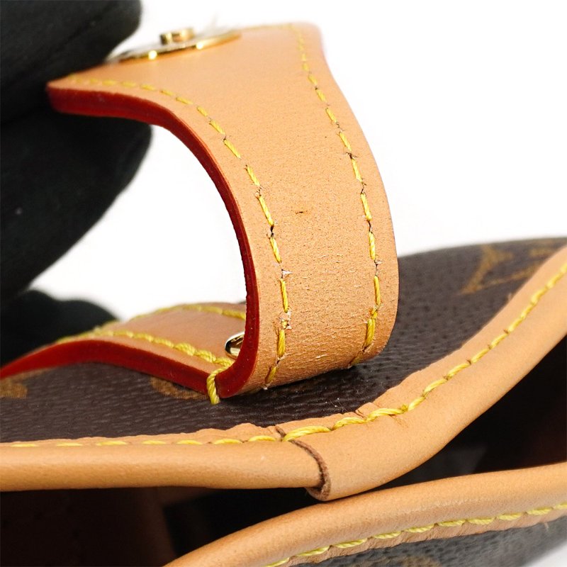 Louis Vuitton 展示品 Fold Me 字花帆布斜背/薯條包(M80874-咖)-8