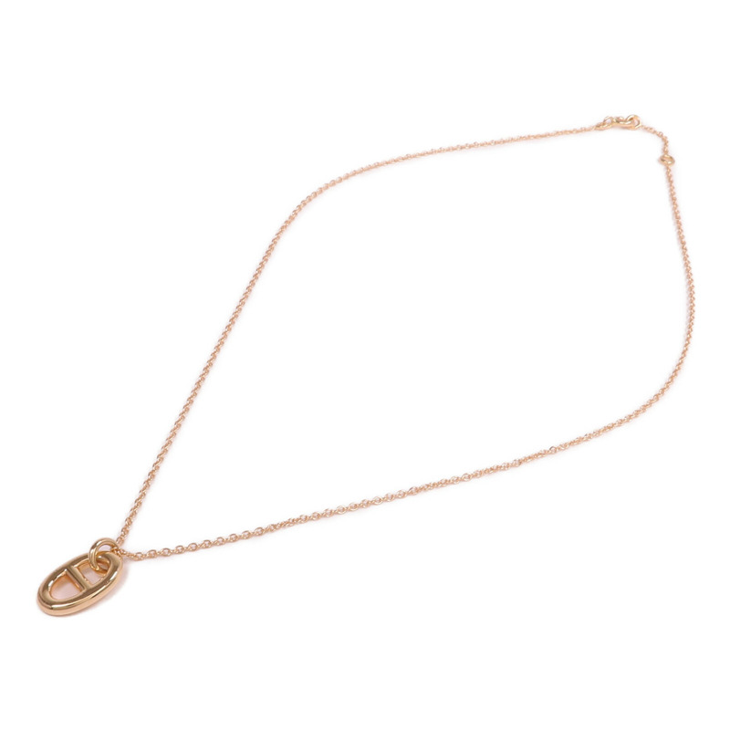 HERMES 18K玫瑰金Farandole Pendant項鍊-3