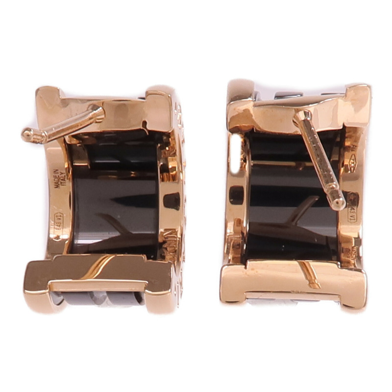 BVLGARI 18K玫瑰金/陶瓷B.zero1 Earrings耳環-2