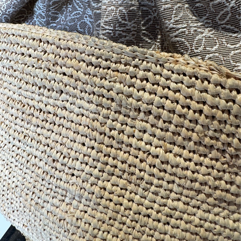 Loewe 草編水桶包 竹編包-9