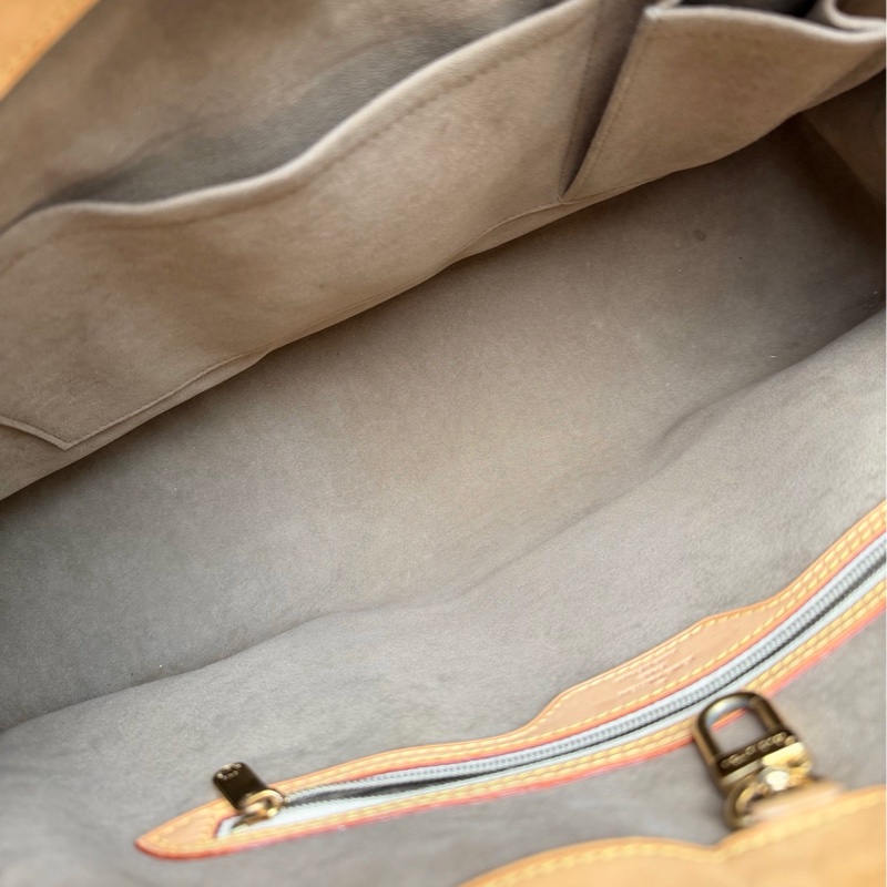 【近新閒置品】 98新💖 LV 路易威登Louis Vuitton 06年中古限量黑三彩大號機場托特包-13