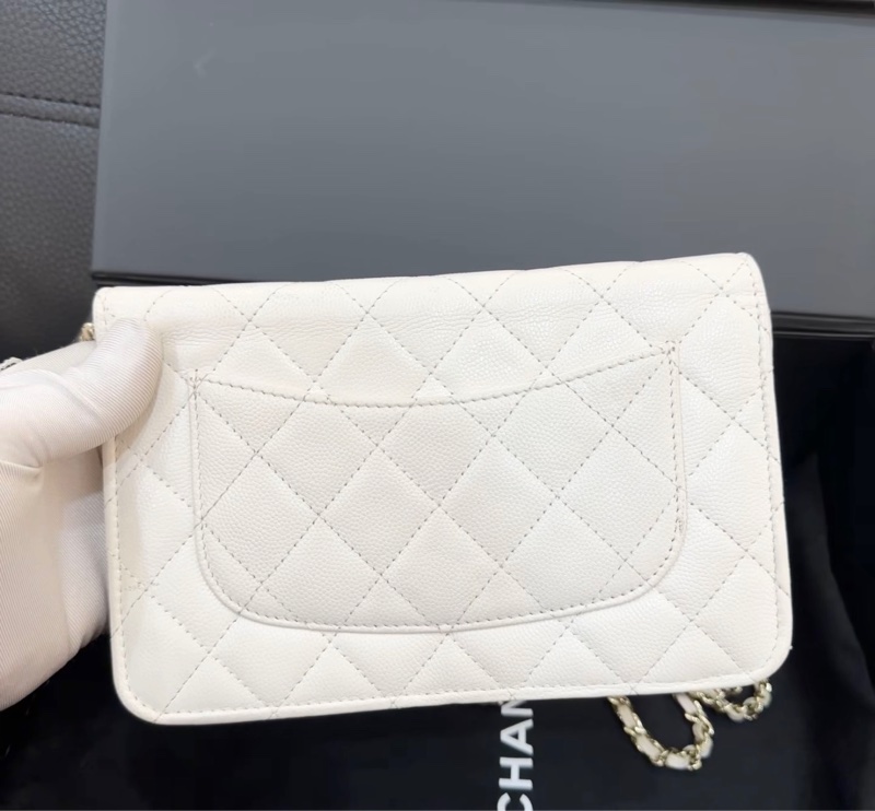 香奈兒斜挎包荔枝牛皮-3