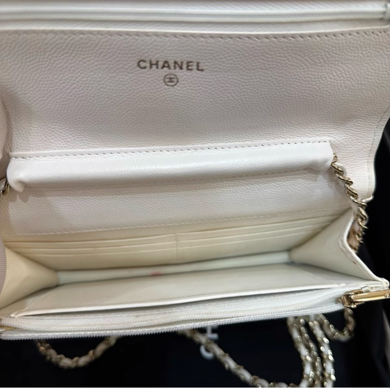 香奈兒斜挎包荔枝牛皮-4