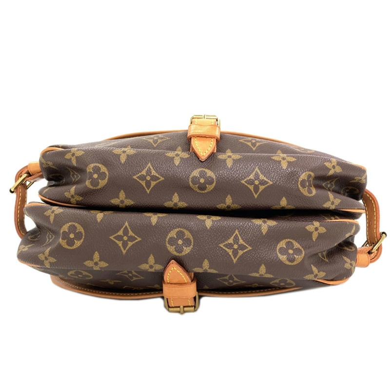 路易威登 M40710 Saumur MM 單肩包，Monogram 帆布，女士 LOUIS VUITTON-3