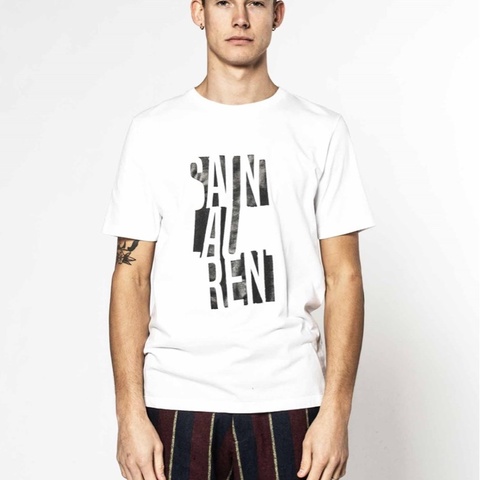 YSL / SAINT LAURENT 男仕T恤