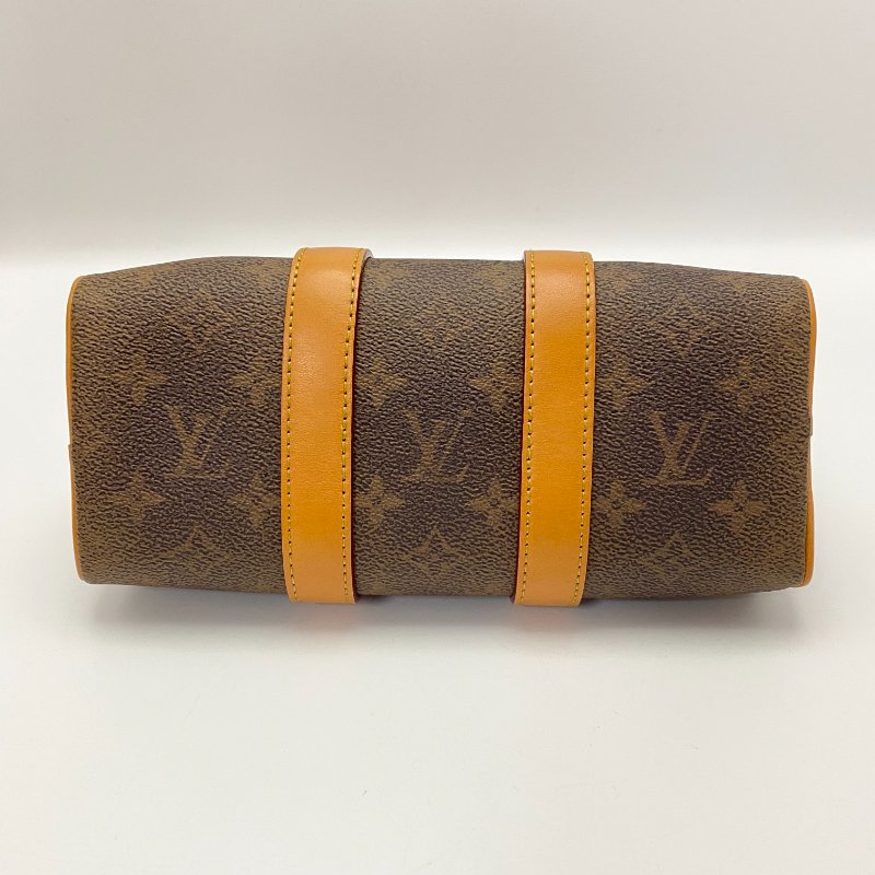 LV 經典老花西部牛仔系列Keepall25手提肩背斜背包 芯片款25*15*11 98新配件塵袋-4