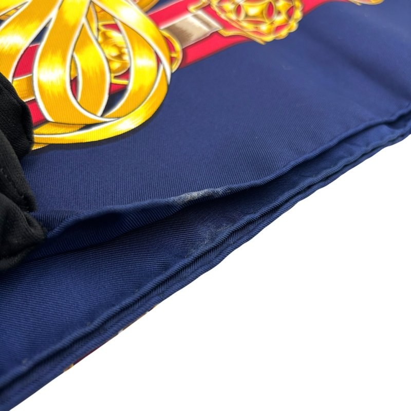 【美收精品】Hermes 真絲方巾 C-386【隔月月中將轉賣至日本 上架期限30天】-6