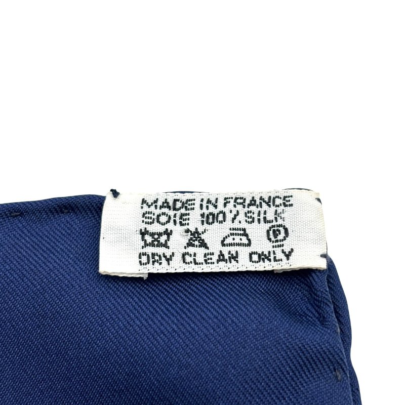 【美收精品】Hermes 真絲方巾 C-386【隔月月中將轉賣至日本 上架期限30天】-7