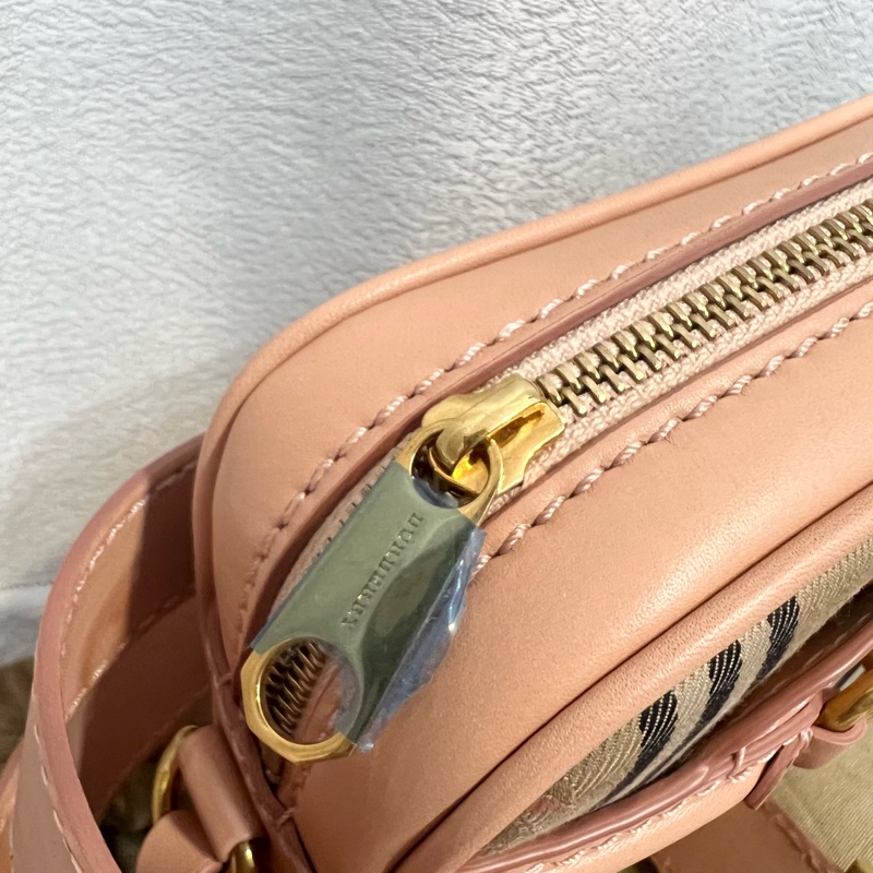 Burberry Peach Women's Leather Link Bum Belt/Waist/Body Bag-7