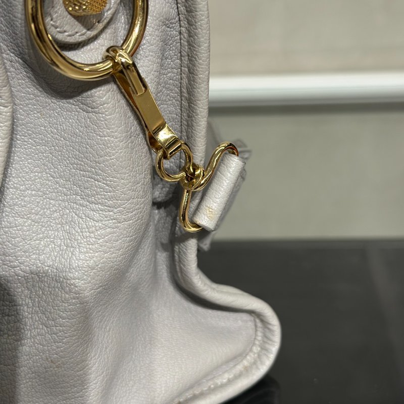 Balenciaga Classic city機車包 - 灰金-9