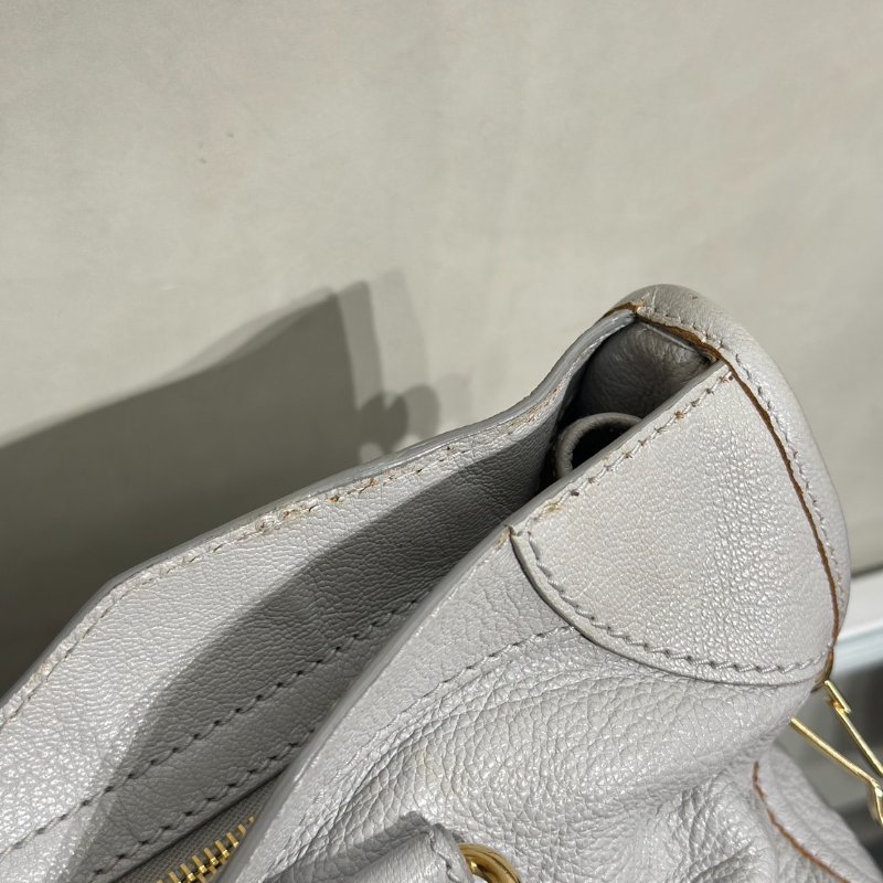 Balenciaga Classic city機車包 - 灰金-11