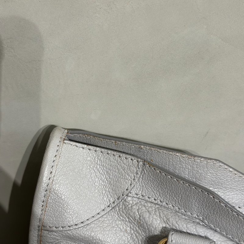 Balenciaga Classic city機車包 - 灰金-12