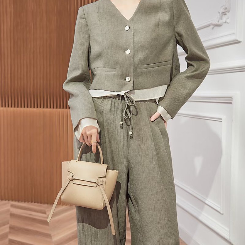 CELINE Belt 鯰魚包 - pico奶茶-1