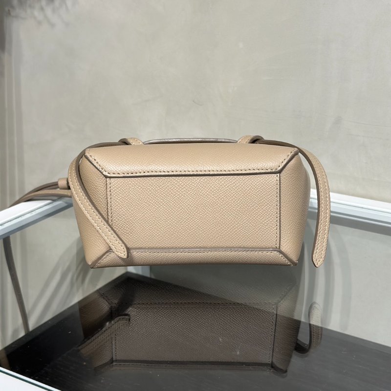 CELINE Belt 鯰魚包 - pico奶茶-3