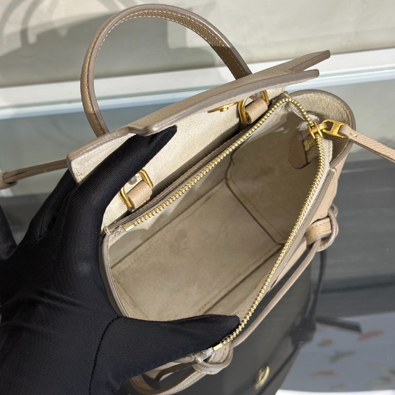 CELINE Belt 鯰魚包 - pico奶茶-4