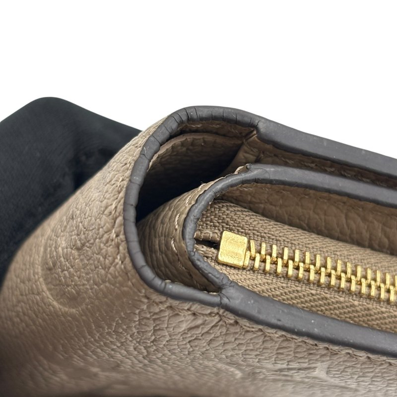 【美收精品】LOUIS VUITTON 奶茶色牛皮壓紋釦式短夾 C-408【隔月月中將轉賣至日本 上架期限30天】-7