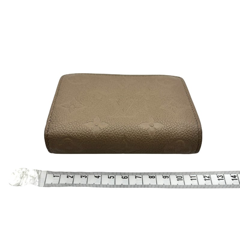 【美收精品】LOUIS VUITTON 奶茶色牛皮壓紋釦式短夾 C-408【隔月月中將轉賣至日本 上架期限30天】-15