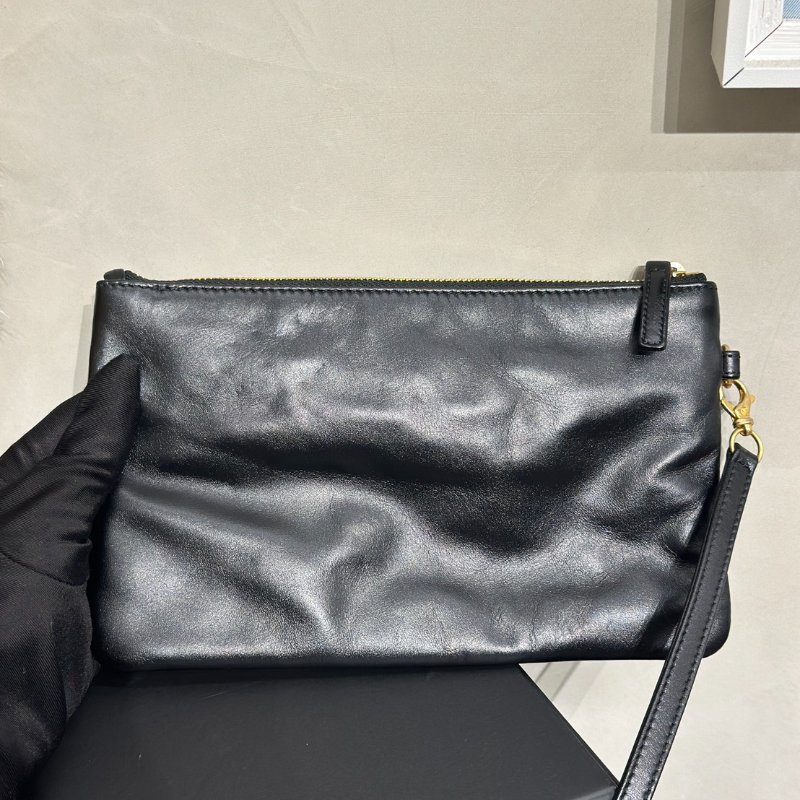CHANEL 22 Bag - 小號白字黑金-6