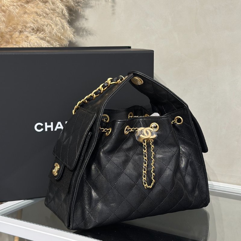 CHANEL 25 Hobo bag - 小號黑金-2