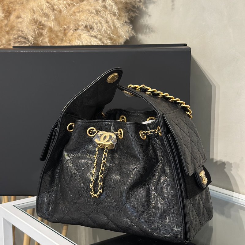 CHANEL 25 Hobo bag - 小號黑金-3
