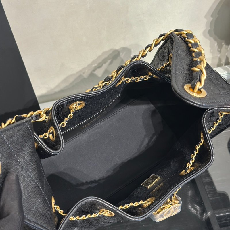 CHANEL 25 Hobo bag - 小號黑金-8