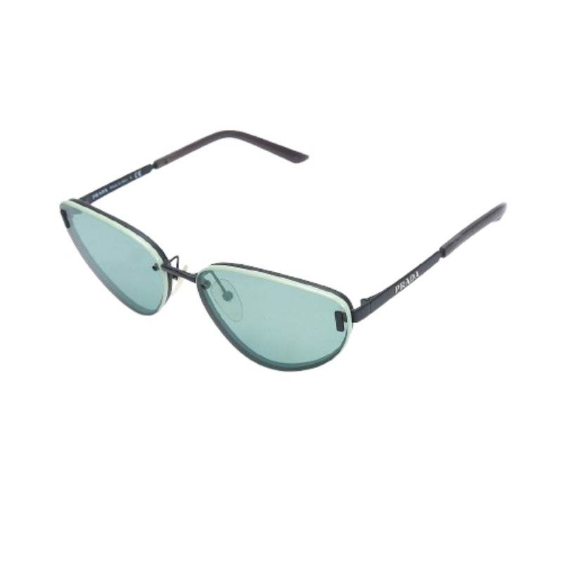 Prada 藍色鏡片貓眼太陽眼鏡 墨鏡-0