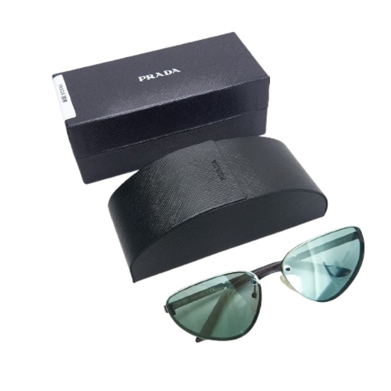 Prada 藍色鏡片貓眼太陽眼鏡 墨鏡-4