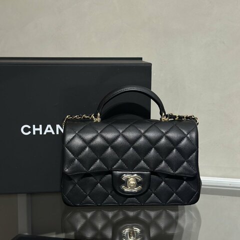 CHANEL Handle Mini CF20 - 黑金