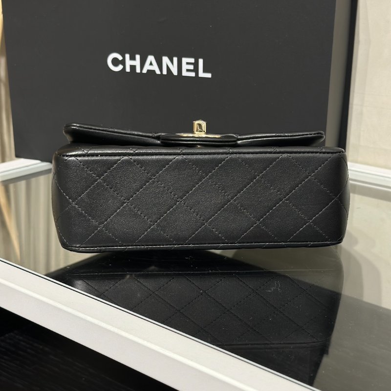 CHANEL Handle Mini CF20 - 黑金-6